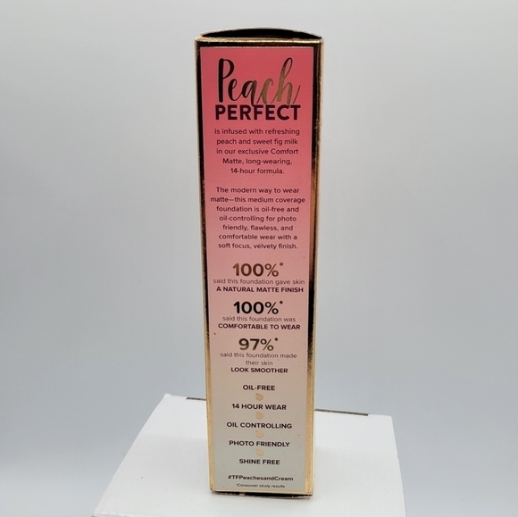 Too Faced Ganache Peach Perfect Matte Foundation - Picture 5 of 14